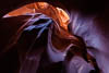 Rock formation of Navajo Sandstone in Antelope Canyon, Navajo Nation, USA, Copyright (c) Daniel Haller - light-phenomenon.com. All rights reserved.